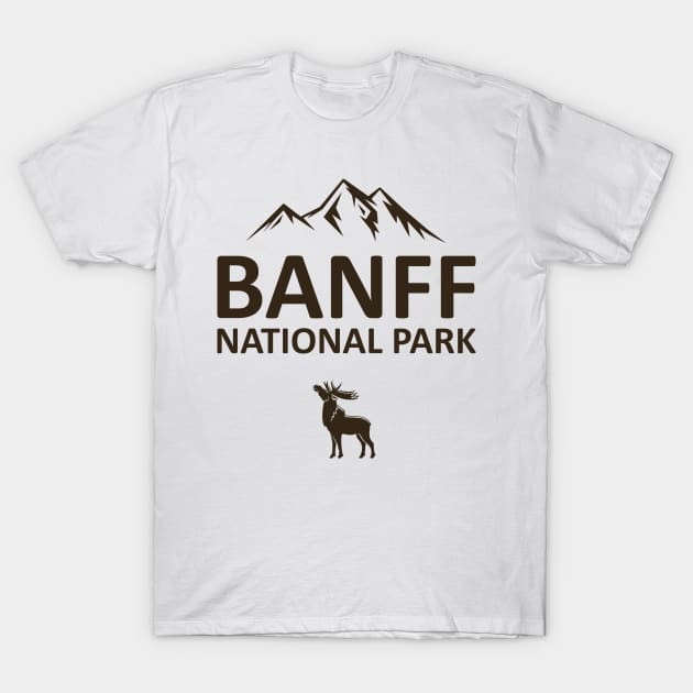 Banff National Park - Best Banff Souvenir T-Shirt by B3N-arts